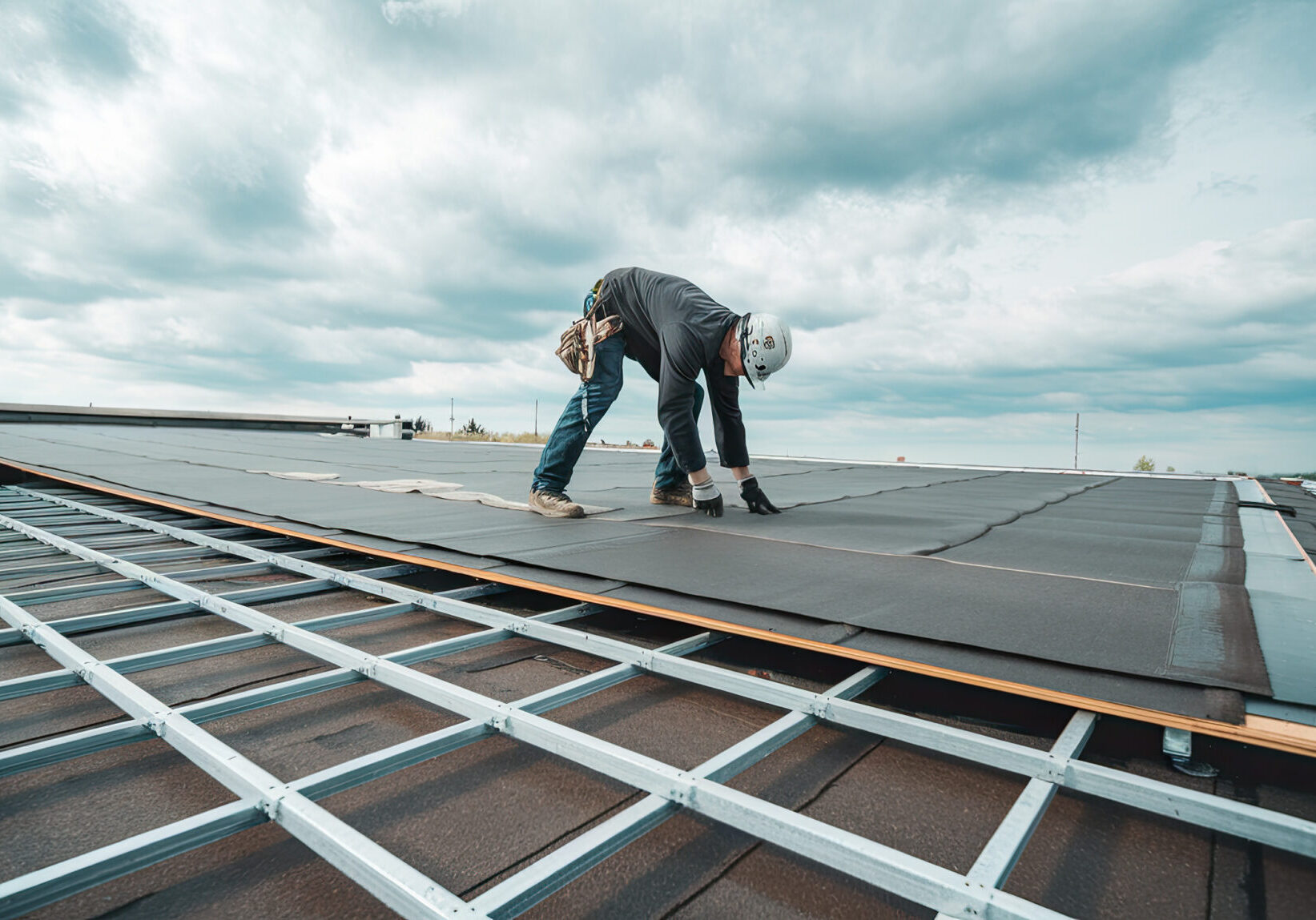 New commercial roof installation in Massachusetts New commercial roof installation in Massachusetts